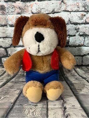 Vintage 1970s Knickerbocker Animals Of Distinction Sheriff Bow Wow (VTPL-03)